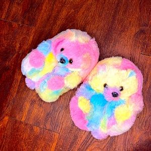 Kids Teddy Bear Slippers